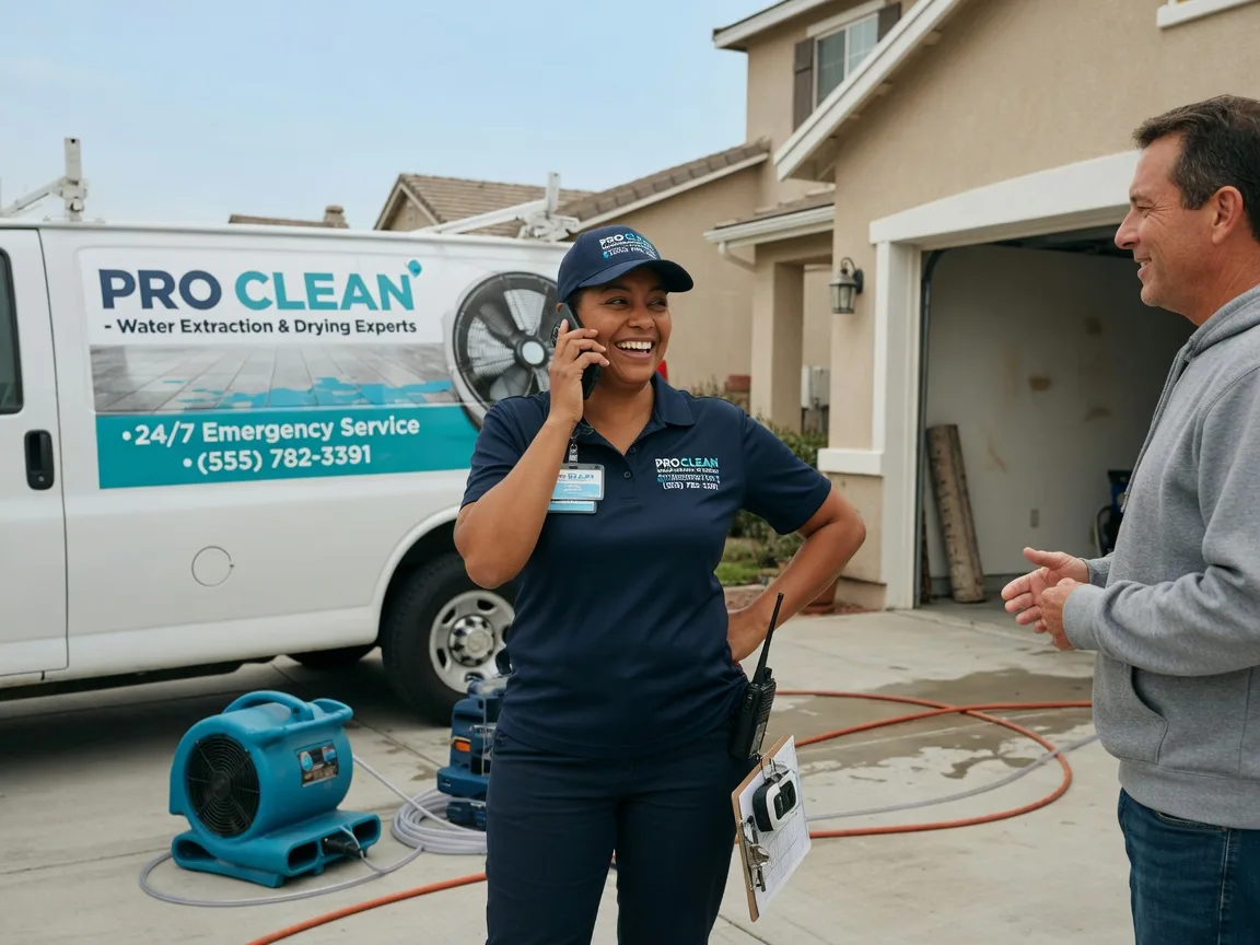 Water Extraction & Drying Highland, CA FAQs